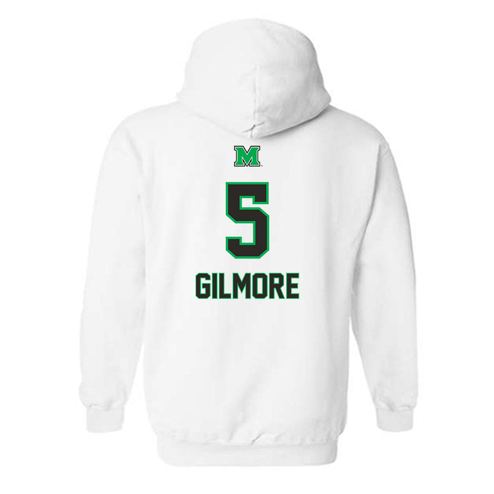 Marshall - NCAA Football : Javae Gilmore - Generic Shersey Hooded Sweatshirt-1