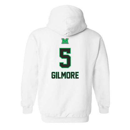 Marshall - NCAA Football : Javae Gilmore - Generic Shersey Hooded Sweatshirt-1