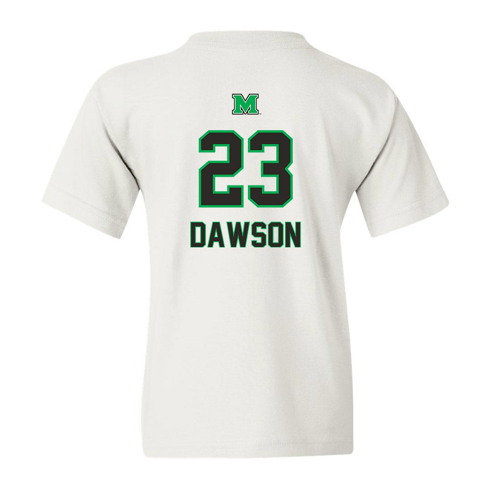 Marshall - NCAA Men's Basketball : Mikal Dawson - Generic Shersey Youth T-Shirt