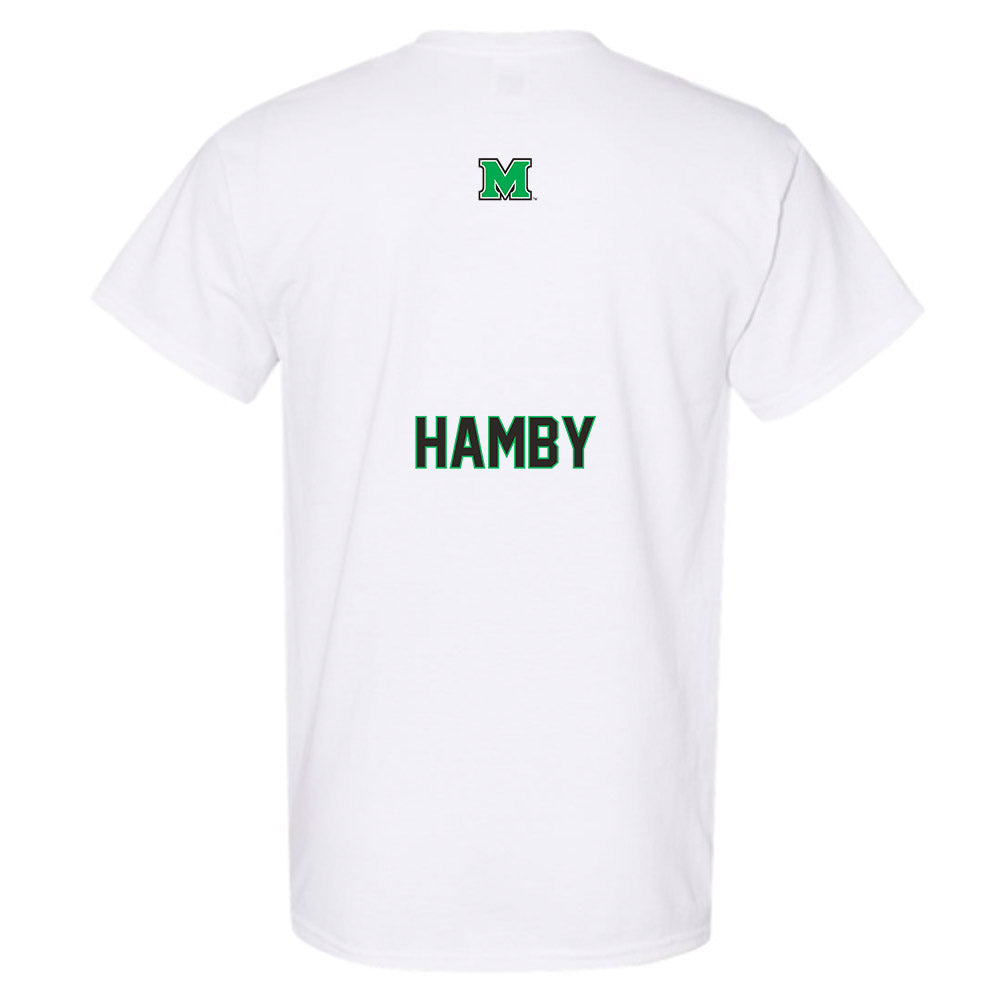 Marshall - NCAA Men's Track & Field : CamRon Hamby - Generic Shersey T-Shirt-1