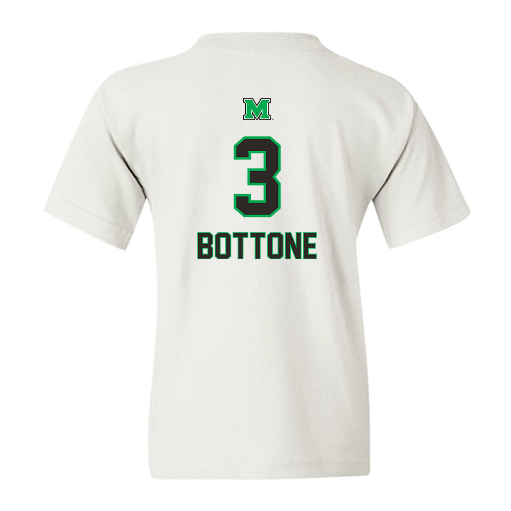 Marshall - NCAA Baseball : Evan Bottone - Generic Shersey Youth T-Shirt-1