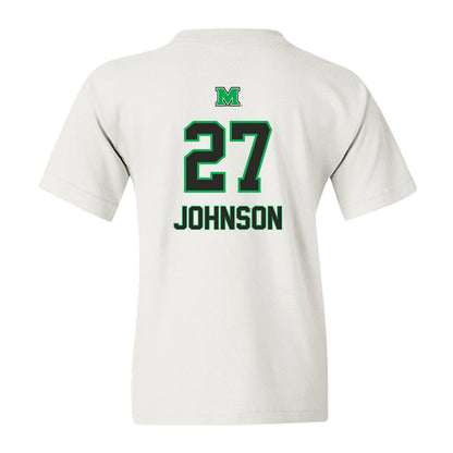 Marshall - NCAA Women's Soccer : Ruby Johnson - Generic Shersey Youth T-Shirt-1