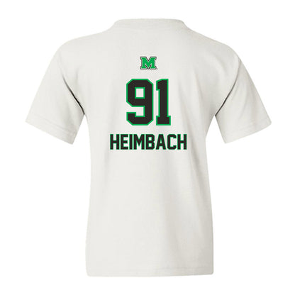 Marshall - NCAA Football : Cooper Heimbach - Generic Shersey Youth T-Shirt-1
