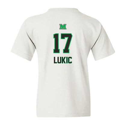 Marshall - NCAA Men's Soccer : Luka Lukic - Generic Shersey Youth T-Shirt-1