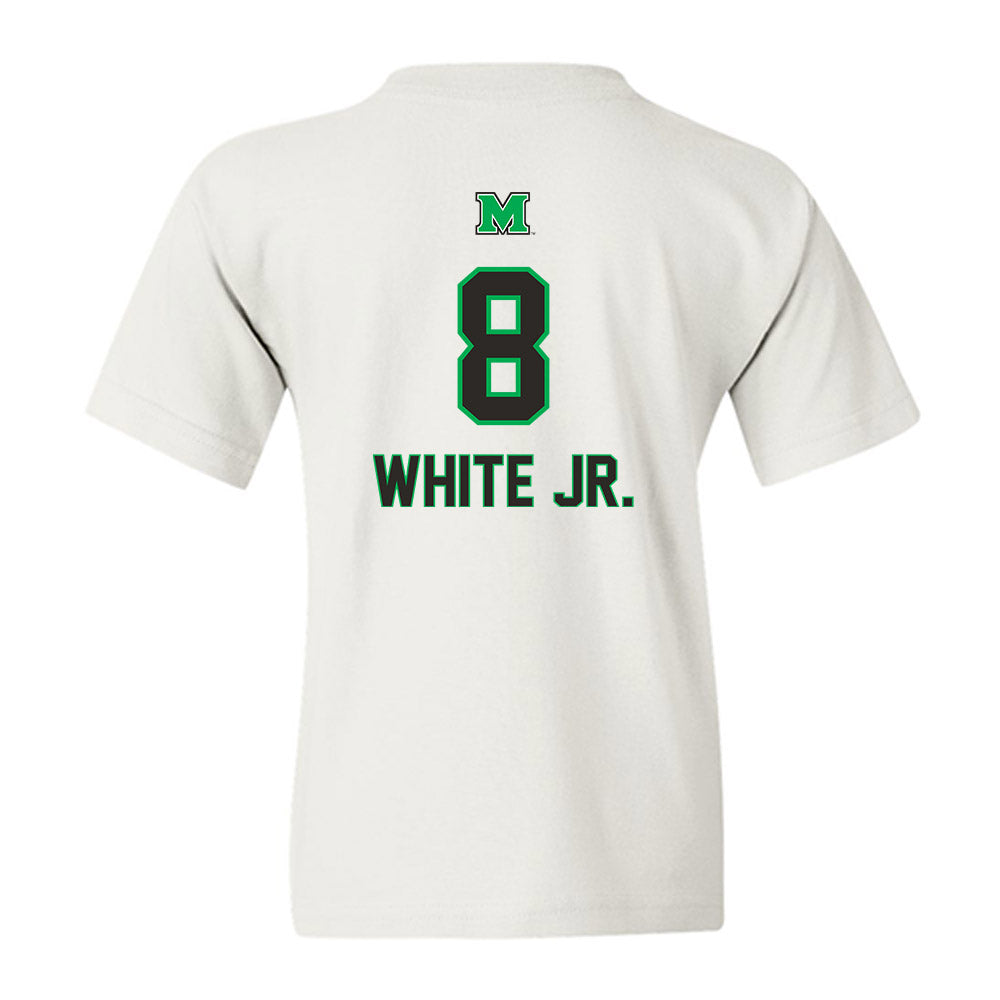 Marshall - NCAA Football : Sherone White Jr. - Generic Shersey Youth T-Shirt-1