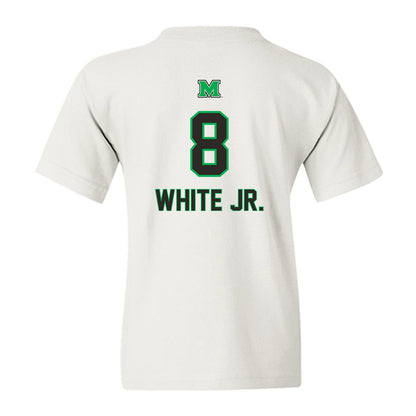 Marshall - NCAA Football : Sherone White Jr. - Generic Shersey Youth T-Shirt-1