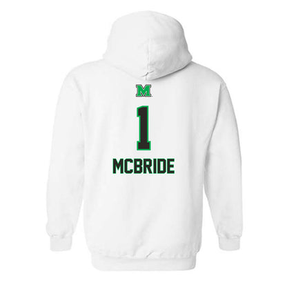 Marshall - NCAA Football : Kelvon McBride - Generic Shersey Hooded Sweatshirt-1