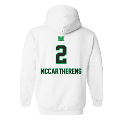 Marshall - NCAA Football : Charles McCartherens - Generic Shersey Hooded Sweatshirt-1
