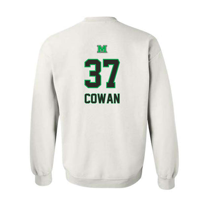 Marshall - NCAA Football : atley cowan - Generic Shersey Crewneck Sweatshirt-1