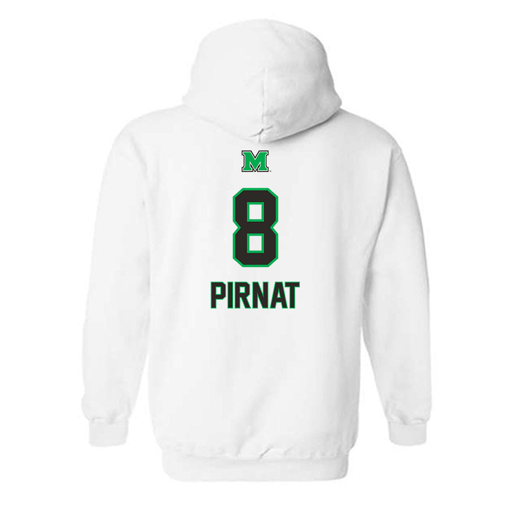 Marshall - NCAA Softball : Makenna Pirnat - Generic Shersey Hooded Sweatshirt-1