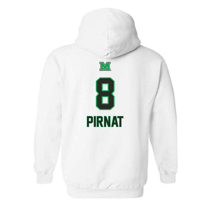 Marshall - NCAA Softball : Makenna Pirnat - Generic Shersey Hooded Sweatshirt-1