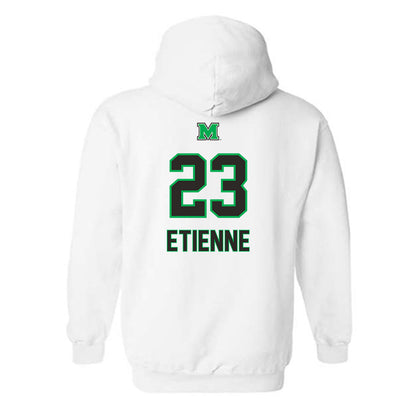 Marshall - NCAA Football : Samuel Etienne - Generic Shersey Hooded Sweatshirt-1