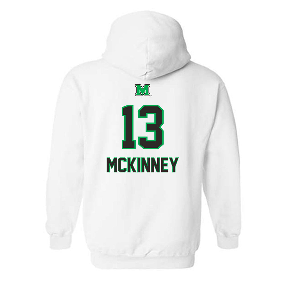 Marshall - NCAA Women's Soccer : Rylie McKinney - Generic Shersey Hooded Sweatshirt-1