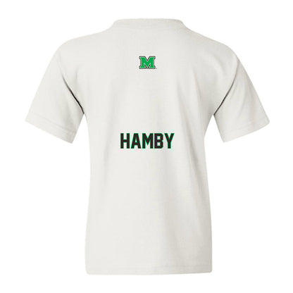 Marshall - NCAA Men's Track & Field : CamRon Hamby - Generic Shersey Youth T-Shirt-1