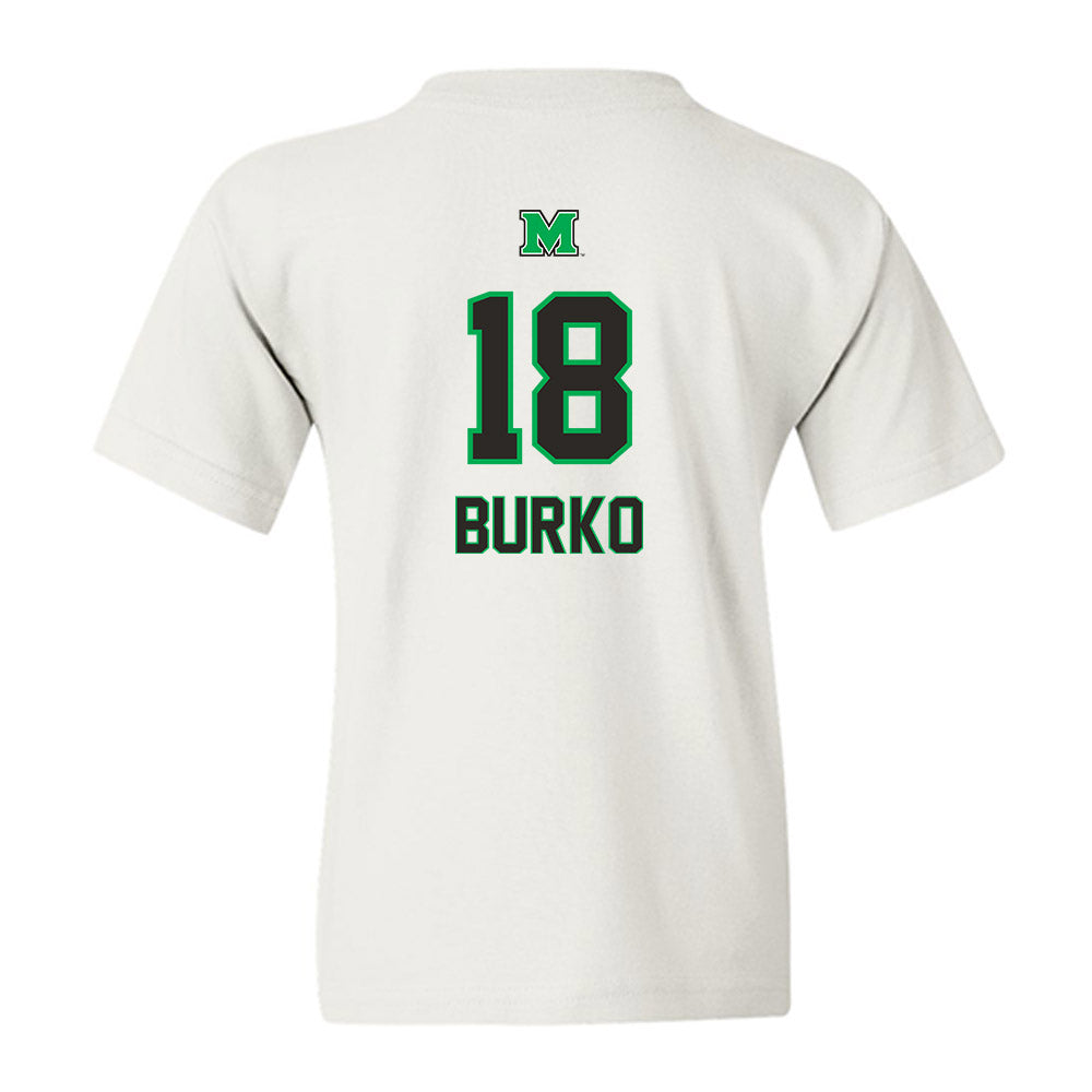 Marshall - NCAA Softball : Sydni Burko - Generic Shersey Youth T-Shirt-1