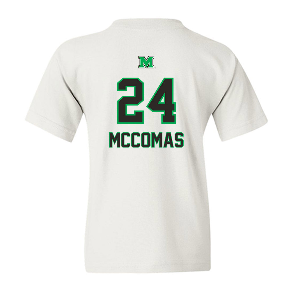 Marshall - NCAA Women's Soccer : Brooklyn McComas - Generic Shersey Youth T-Shirt-1