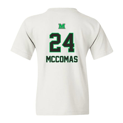 Marshall - NCAA Women's Soccer : Brooklyn McComas - Generic Shersey Youth T-Shirt-1