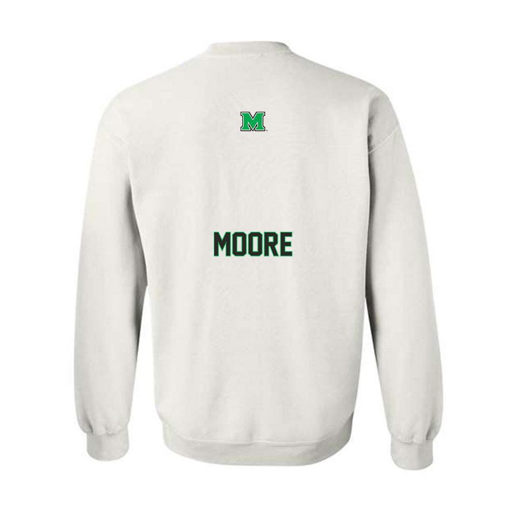 Marshall - NCAA Women's Track & Field : Markayla Moore - Generic Shersey Crewneck Sweatshirt