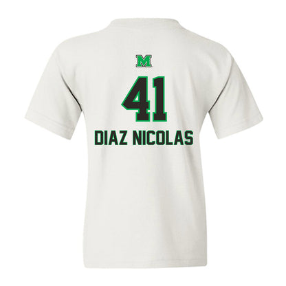 Marshall - NCAA Football : Jorge Diaz Nicolas - Generic Shersey Youth T-Shirt-1