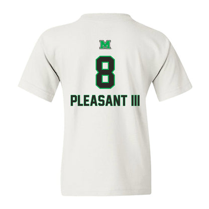 Marshall - NCAA Football : Eddie Pleasant III - Generic Shersey Youth T-Shirt-1