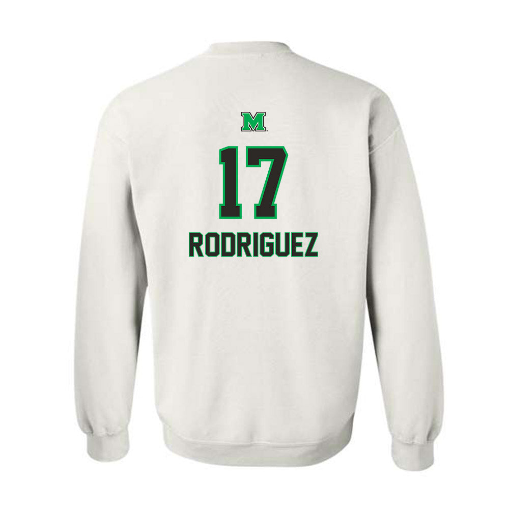 Marshall - NCAA Women's Soccer : Laura Rodriguez - Generic Shersey Crewneck Sweatshirt-1