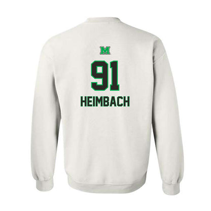 Marshall - NCAA Football : Cooper Heimbach - Generic Shersey Crewneck Sweatshirt-1