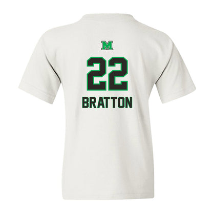 Marshall - NCAA Women's Basketball : Emily Bratton - Generic Shersey Youth T-Shirt-1