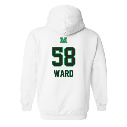 Marshall - NCAA Football : Braydin Ward - Generic Shersey Hooded Sweatshirt