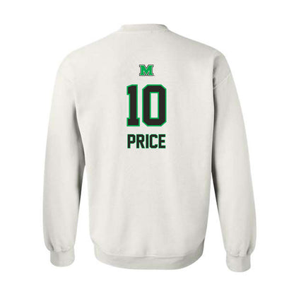 Marshall - NCAA Football : Judah Price - Generic Shersey Crewneck Sweatshirt-1