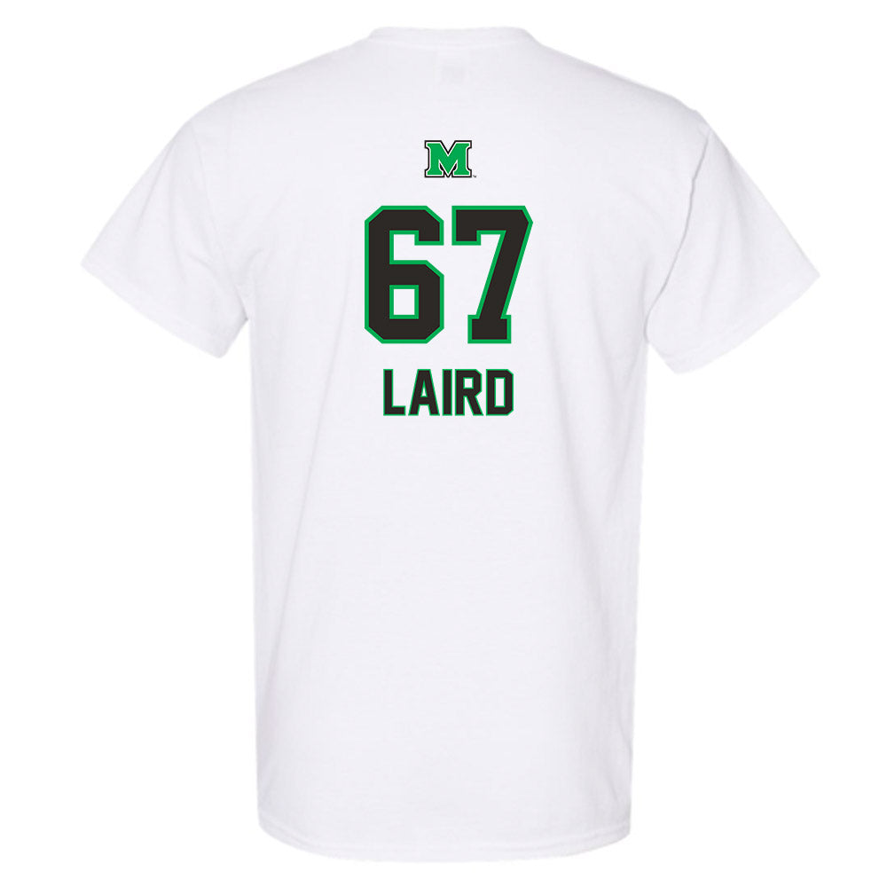 Marshall - NCAA Football : Jack Laird - Generic Shersey T-Shirt-1