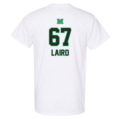 Marshall - NCAA Football : Jack Laird - Generic Shersey T-Shirt-1