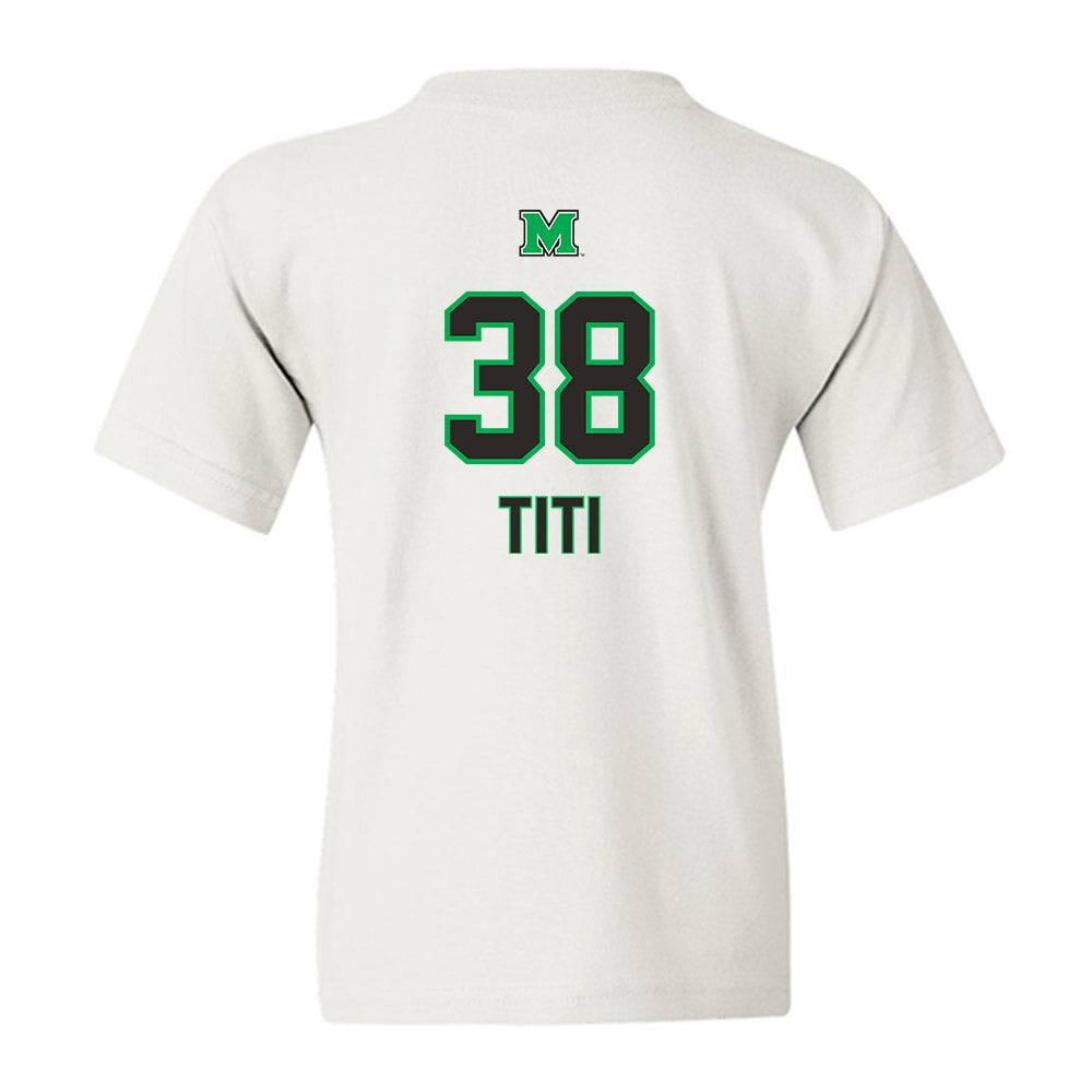 Marshall - NCAA Softball : Tia Titi - Generic Shersey Youth T-Shirt-1