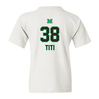 Marshall - NCAA Softball : Tia Titi - Generic Shersey Youth T-Shirt-1