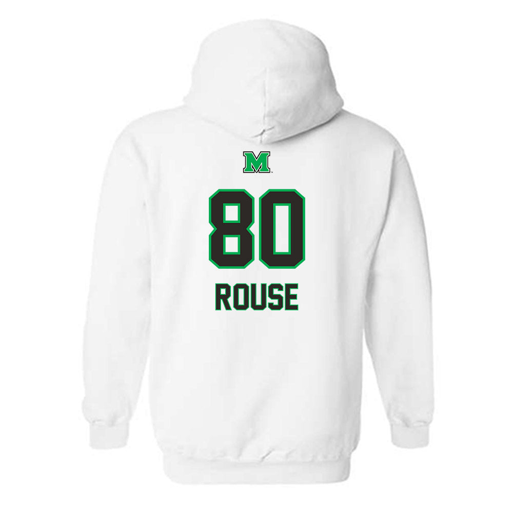 Marshall - NCAA Football : Shawn Rouse - Generic Shersey Hooded Sweatshirt-1