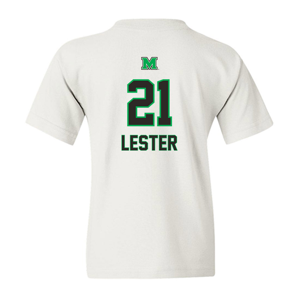 Marshall - NCAA Football : TJ Lester - Generic Shersey Youth T-Shirt-1