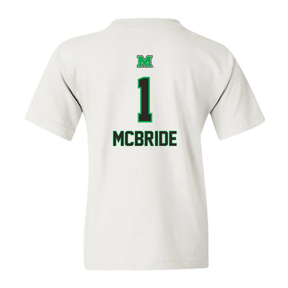 Marshall - NCAA Football : Kelvon McBride - Generic Shersey Youth T-Shirt-1