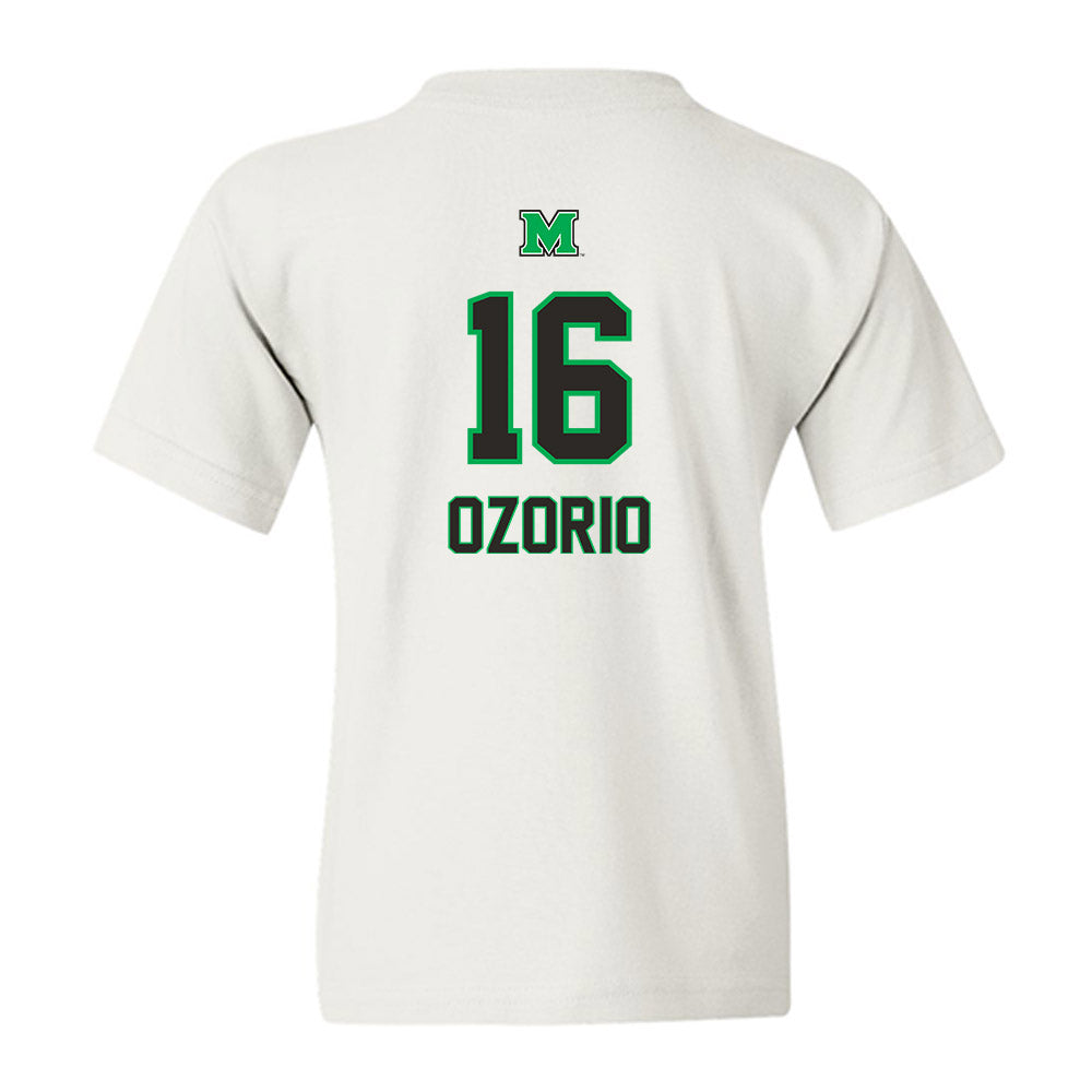 Marshall - NCAA Women's Soccer : Larissa Ozorio - Generic Shersey Youth T-Shirt-1