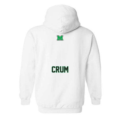 Marshall - NCAA Women's Track & Field : Haleigh Crum - Generic Shersey Hooded Sweatshirt-1