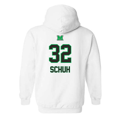 Marshall - NCAA Football : Peter Schuh - Generic Shersey Hooded Sweatshirt-1