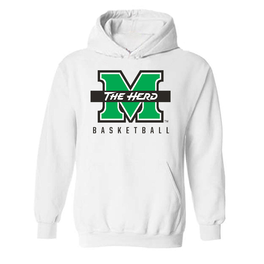 Marshall - NCAA Men's Basketball : Matthew Van Komen - Generic Shersey Hooded Sweatshirt-0