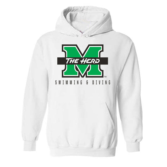 Marshall - NCAA Women's Swimming & Diving : Tatum Robinson - Generic Shersey Hooded Sweatshirt