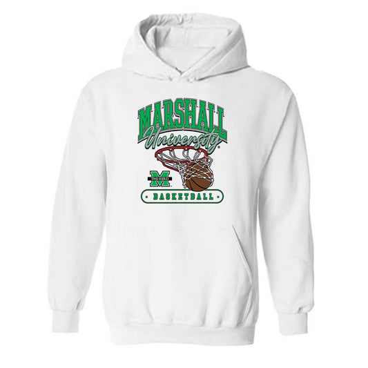 Marshall - NCAA Women's Basketball : Emari Doby - Sports Shersey Hooded Sweatshirt-0