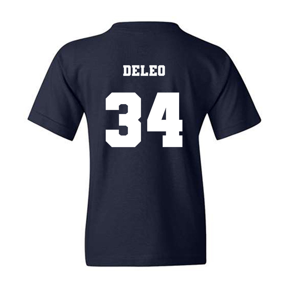 Xavier - NCAA Baseball : Asher DeLeo - Generic Shersey Youth T-Shirt-1