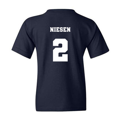 Xavier - NCAA Women's Volleyball : Kelsey Niesen - Generic Shersey Youth T-Shirt-1