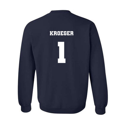 Xavier - NCAA Women's Volleyball : Sadie Kroeger - Generic Shersey Crewneck Sweatshirt-1