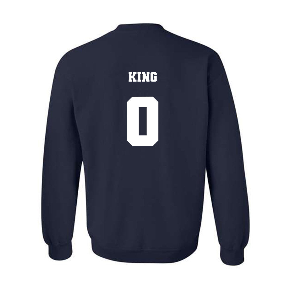 Xavier - NCAA Baseball : Alex King - Generic Shersey Crewneck Sweatshirt-1