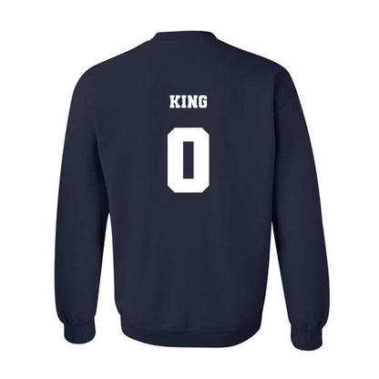 Xavier - NCAA Baseball : Alex King - Generic Shersey Crewneck Sweatshirt-1