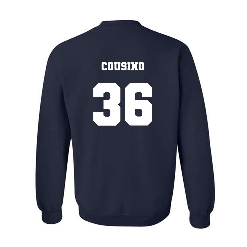 Xavier - NCAA Men's Soccer : Reece Cousino - Generic Shersey Crewneck Sweatshirt-1