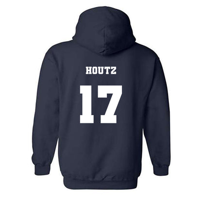 Xavier - NCAA Women's Soccer : Callie Houtz - Generic Shersey Hooded Sweatshirt-1