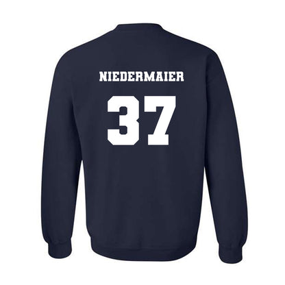 Xavier - NCAA Baseball : Roger Niedermaier - Generic Shersey Crewneck Sweatshirt-1